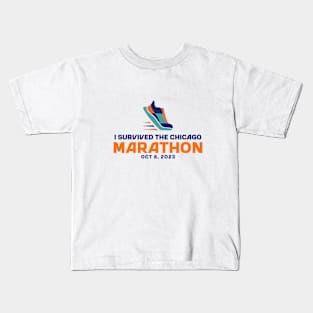 I Survived the Chicago Marathon Kids T-Shirt